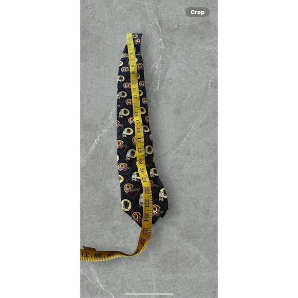RM Sport Mens Multicolor Washington Redskins Allover Print Neck Tie - Picture 14 of 16
